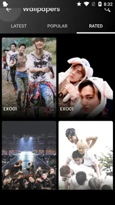 EXO HD Wallpaper android App screenshot 0